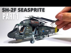 Building the SH-2F Seasprite Helicopter | Cockpit and Cabin Interior | Scratch Building | Part 1