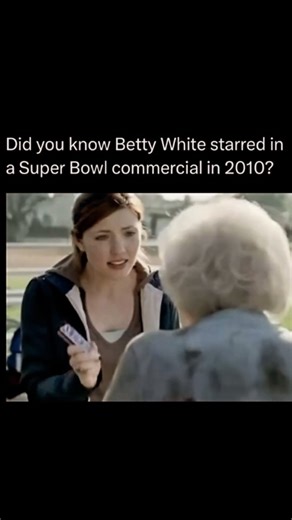 comedytimes on Instagram: "In 2010, Betty White absolutely killed it during the Super Bowl with one of the most iconic commercials ever. 🏈😂 In the Snickers ad, she plays football with a group of guys, gets destroyed on the field, and then claps back with her sharp humor. The joke lands when she eats a Snickers and transforms back into a young man — delivering the iconic line, “You’re not you when you’re hungry.” The ad became a classic, launched a legendary campaign, and introduced Betty White