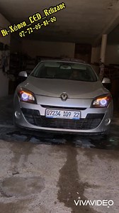 5.6K views · 108 reactions | Megane 3 2009 headlight modified  Loupe Bi-Xénon 55w LED bulb for high light 55w Day light and signal light LED Relizane El Matmar 0772058100 | Bi-Xénon_LED_ReliZane | Facebook