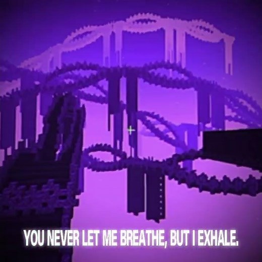 Minecraft args dropping the hardest lines || #minecraft #arg #song #angst #edit
