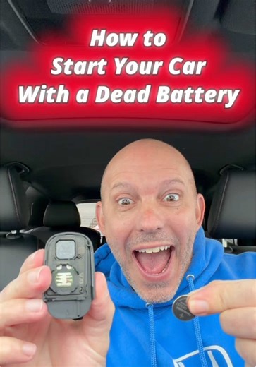 How to start your Honda or Acura with a dead battery in your key fob. Day 33 of posting tips & Tricks videos EVERYDAY in 2026 #Honda #carhacks #inTheKnow #engineering #batterypowered