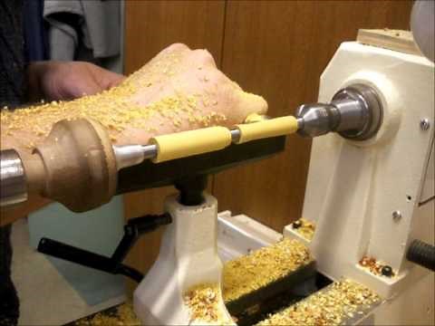 réalisation d'un stylo en bois.wmv