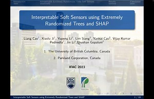 IFAC WC 2023 - Interpretable Soft Sensors using Extremely Randomized Trees and SHAP