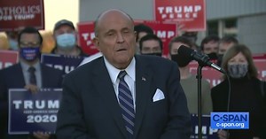 Rudy Giuliani Claims Voter Fraud In Pennsylvania, Files Lawsuit