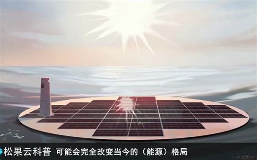 太阳能发电的工作原理，3D动画中文解说