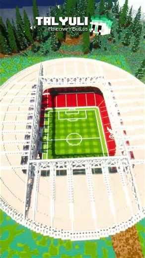 Emirates Stadium Cinematic in Minecraft 🎥🏟️✨ #minecraft #emirates