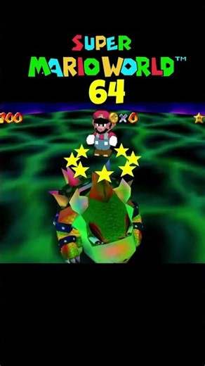 SMW Mario Vs Bowser: SPIN ATTACK! SMW64 #mario #nintendo #supermariobros #funny #marioworld #smw