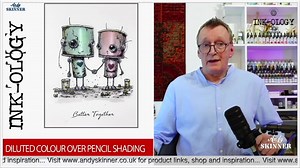 🎉🎉ANDY SKINNER'S Bot-ology Collection launched today. https://www.creative-expressions.uk.com/collection/bot-ology-ink-ology/ These stylish rubber stamps designed by artist supremo Andy Skinner will create a gorgeous illustrated sketched effect with ease. The sentiment is separate to the main image giving flexibility for how you chose to use it and the cute designs will inspire your cards, journal spreads, or mixed media art creations! Also launch today is the Ink-ology Ink from Andy Skinner. 