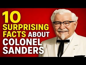 10 Surprising Facts You Didn't Know About Colonel Sanders: The KFC Legend!