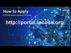 How to Apply for INCOSE Certification