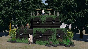 Tire-shaped home made out of old tires coming to West Michigan thanks to Airbnb contest