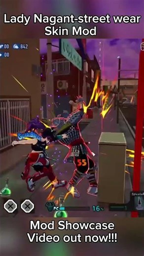 Lady Nagant-street wear mod #gaming #mhacommunity #anime #myheroultrarumble #myheroacademia #mhur
