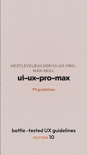 💻 70K Devs Use Ui Ux Pro Max — AI Coding Agent Skill #Shorts #skills #claude