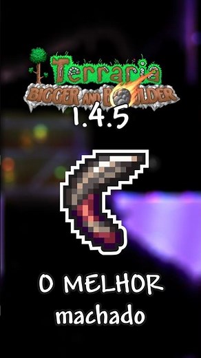 o MELHOR MACHADO do Terraria 1.4.5 #terraria #tmodloader #shorts