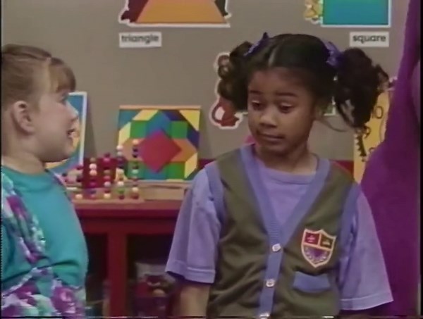 When Derek and Michael argued over wanting to take the picture home, they got mad and upset at each other. #fyp #barney #beafriend