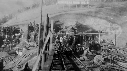On National Miner's Day, we remember the Monongah Mine Disaster that occurred on Dec 6,1907. A massive explosion ripped through the Fairmont Coal Company’s No. 6 and 8 mines in Monongah, Marion County. The powerful blast, which shook the earth and was heard several miles away, killed at least 361 men, making it the worst mine disaster in U.S. history. | West Virginia Public Broadcasting