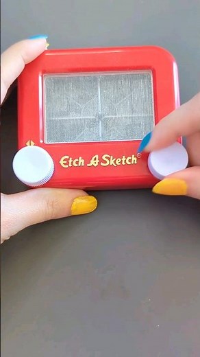 Inside the Pocket Etch A Sketch 👀 #etchasketch