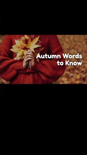 4 Autumn Words Every ESL Student Should Know #eslteacher #englishteacher #teachenglish #autumn #esl