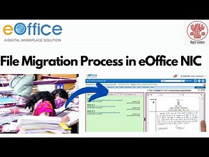 File Migration process in NIC |Bihar eOffice Application [Complete] #eoffice #filemigration