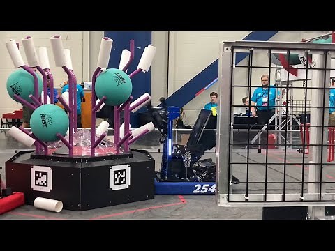 2025 FIRST Champs / Practice Field Match 1 / FRC 254 The Cheesy Poofs