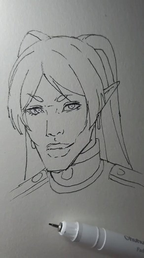 Sigma Face Drawing Tutorial with Markers | Step by Step