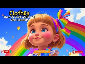Let’s Get Dressed! 👕👟 Fun Clothing Song for Kids | Learn Clothes in English with Music!