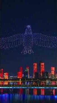 China Wins Again! The Best Drone Display in The World! #DroneLightShow #DroneSwarm