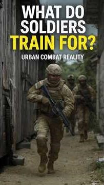 "What Do Elite Soldiers Train For in Urban Combat? The Intense Reality You Never See"#shorts