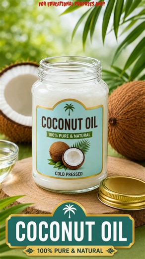5 Amazing Skin Benefits of Coconut Oil🥥 ✨ #shorts #viral #coconutoil #skincare #reels #skincaretips