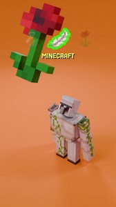 Minecraft iron golem vs real life satisfying 3D cloth and fluid simulation!