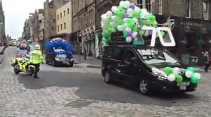 214K views · 5K reactions | Keep an eye out for colourful taxis in the city today - the City Cabs Edinburgh Ltd 70th Annual Kids Outing is underway! Here they are making their way down the Royal Mile. Smile and wave if you see them, but stand well back as the passengers may be armed with super soakers and water balloons! ;) We hope everyone involved has a great day. #ThisisEdinburgh | Visit Edinburgh | Facebook