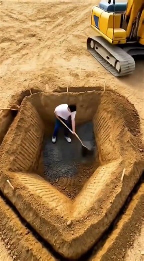 Insane Backyard Makeover | Hidden Underground Man Cave Build! 😱 #shorts