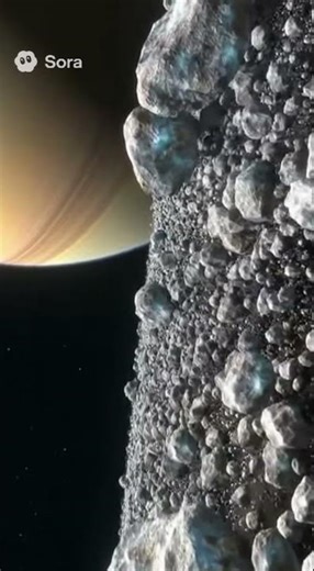 Saturn’s Rings Up Close A Cosmic Masterpiece 4K Cinematic #youtubeshorts#space#nasa#science#universe