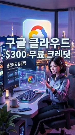 구글이 지금 바로 40만 원 주는 이유 #구글클라우드 #무료크레딧 #shorts