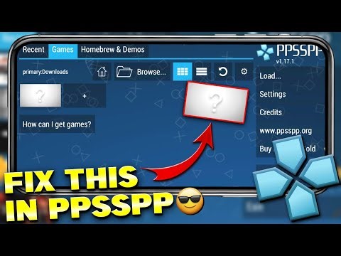 {SOLVED 100%}🔥Ppsspp Question Mark Problem Solved | Ppsspp Fix Question Mark Problem