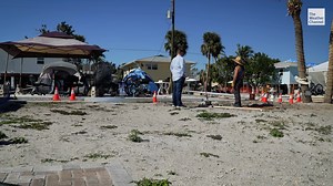 11K views · 178 reactions | Nick Garcia's life is in limbo, now living in a tent compound on the slab of what used to be his home. That's the reality for many residents of Fort Myers Beach, Florida as they continue recovering from Hurricane #Ian just five months ago. | The Weather Channel | Facebook