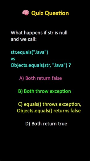 This ONE Method Can Save You From NullPointerException 😱 | Java Quiz #36
