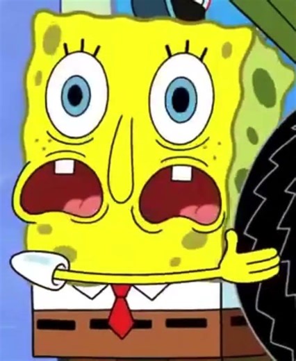 Spongebob being a chicken meme