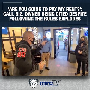 177K views · 1.8K reactions | A California business owner tears into two health department workers trying to cite despite following their rules. | MRCTV | Facebook