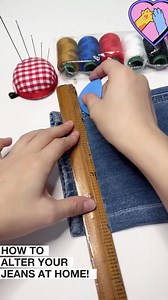 Altering your jeans #creativity #craft#follow #share | Isaac Muunganirwa