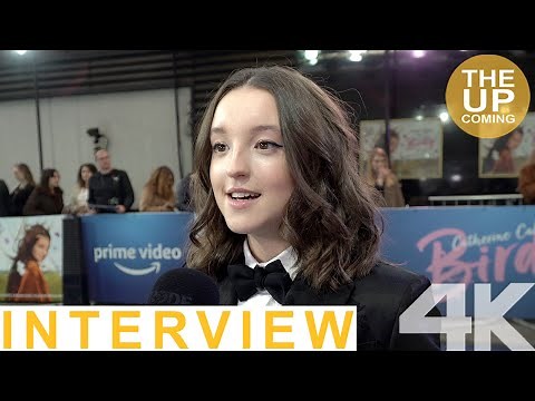 Bella Ramsey interview on Catherine Called Birdy at London premiere