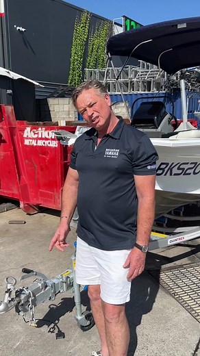 Let's talk trailers! Here is a little explainer for those wondering about brakes. #trailerboats #trailers