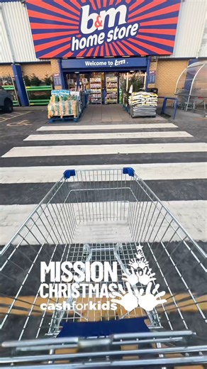 B&M on Instagram: "🎄 Christmas is coming! Here’s how you can support the Cash for Kids’ Mission Christmas appeal. Drop off an extra gift (or two!) at your participating B&M store, just use our Store Finder to find your nearest location. ⏰ Last day for drop-off: Thursday 18th December!"