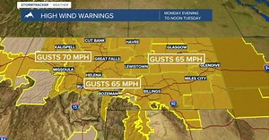 Extreme Wind expected through Tuesday