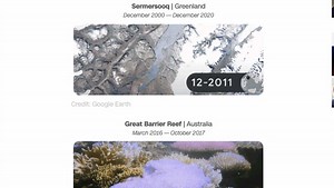 Google marks Earth Day with doodle showing stark impacts of the climate crisis