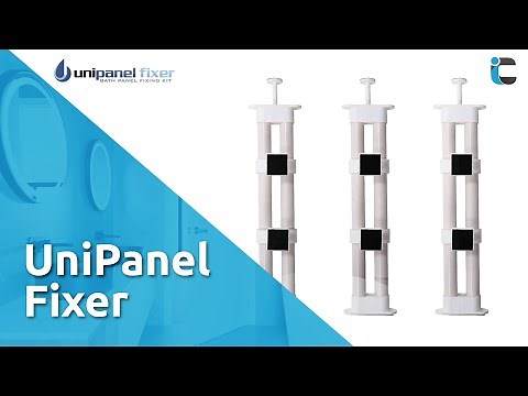 How to use the UniPanel Fixer Kit - Bath Panel Fitting