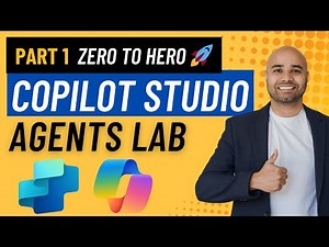 Microsoft Copilot Studio Beginner Lab: Create & Deploy Your First AI Agent (Part 1)