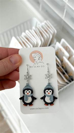 Rochelle Doyel on Instagram: "Tomorrow! 3:00 pm est. limited quantity Christmas earring launch. I anticipate things will sell out quickly, so I recommend being on the site right at that time. Nothing is “safe” in your cart, so I also recommend creating an account on our site and saving your payment/shipping information beforehand for quicker checkout. I will not be restocking these items- this is a last chance restock :)"