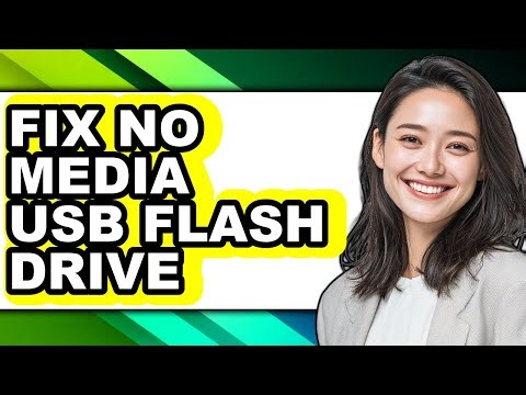 How to Fix No Media Usb Flash Drive - Easy Guide