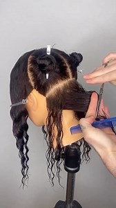 6.3K views · 50 reactions | Awesome curly bob tutorial from @adrianhairstudio ⚡️ • Another one on curly hair using point cutting technique! I hope you like it  Leave a comment below if is anything that you want more tutorials on curly hair! Thank you | Hairbrained | Facebook